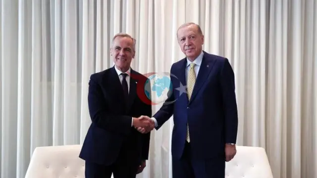 Cumhurbaşkanı Erdoğan ve Kanada Başbakanı Carney İş Birliği Konularını Görüştü