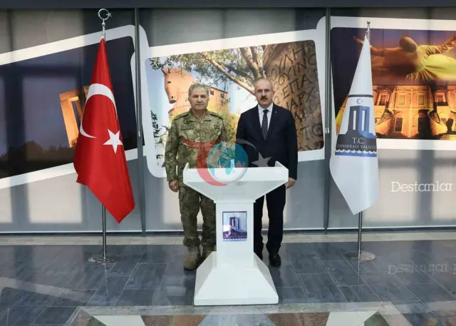 Orgeneral Tokel'den Çanakkale Valisi Toraman'a Önemli Ziyaret