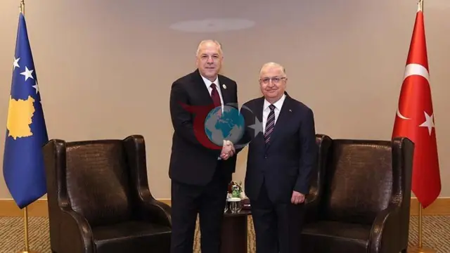 Bakan Güler ve Kosova Başbakan Yardımcısı Damka Antalya'da Bir Araya Geldi