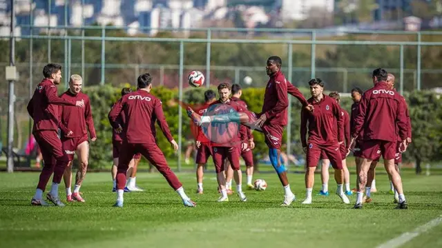 Trabzonspor, Başakşehir Maçı Hazırlıklarını Devam Ettiriyor