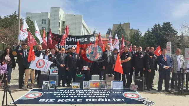 ÜNİPERSEN'den YÖK Önünde Eğitimde Şiddet Tepkisi