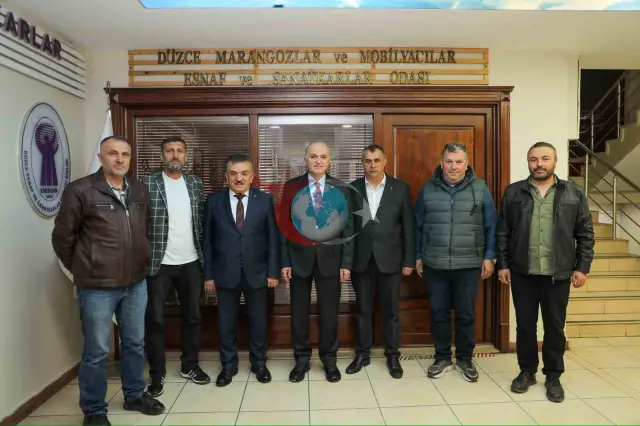 Başkan Faruk Özlü'den Esnaf Odalarına Destek Ziyareti