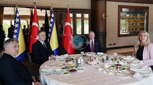 Cumhurbaşkanı Erdoğan, Bosna Hersek Liderleri ile Buluştu