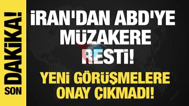 İran, ABD ile Planlanan Müzakerelere Katılım Sağlamıyor