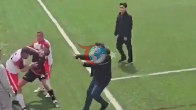 Şanlıurfa'da İşitme Engelliler Maçında Gergin Anlar: Futbolcular Arasında Kavga