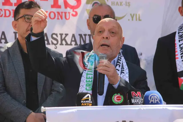 HAK-İŞ, 1 Mayıs Kutlamalarını Manisa'dan Başlattı