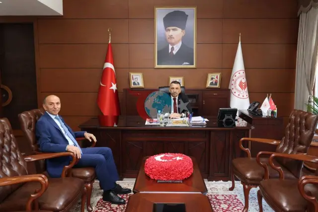 Keskin, Vali Hacıbektaşoğlu'na Veda Etti