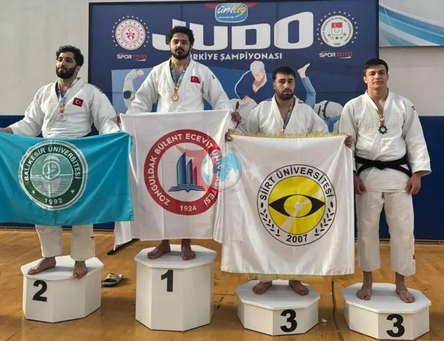 BEUN Judo Takımı Ünilig Türkiye Şampiyonası'nda Büyük Başarı Elde Etti