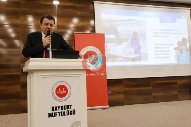 Bayburt'ta Vekaletle Kurban Kesim Programı Tanıtıldı