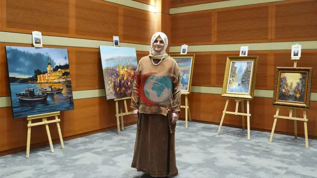 İstanbul ve Boğaziçi Temalı Resim Sergisi AK Parti İstanbul İl Başkanlığı'nda Sanatseverlerle Buluşuyor