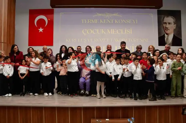 Terme'de Çocuk Meclisi ile Geleceğe Yatırım