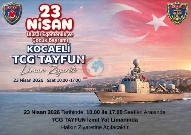 TCSG-15 ve TCG Tayfun Gemileri Ziyarete Açılıyor