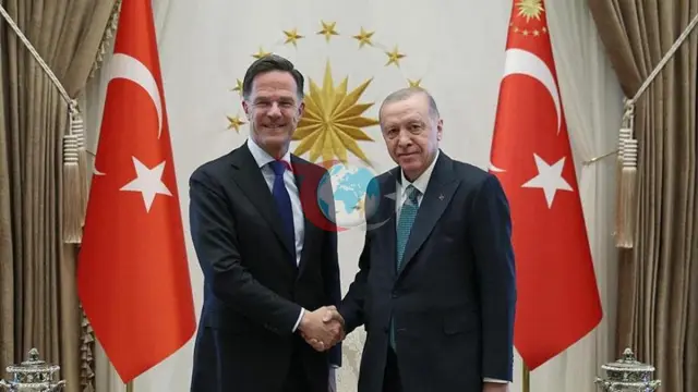 Erdoğan, NATO Genel Sekreteri Rutte ile Görüştü