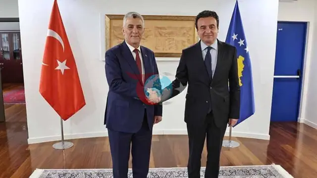 Bakan Ömer Bolat ve Kosova Başbakanı Albin Kurti Buluştu