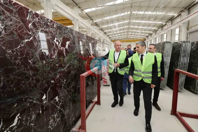 Vali Aktaş: İscehisar Mermeri Küresel Yapılara Estetik Katıyor