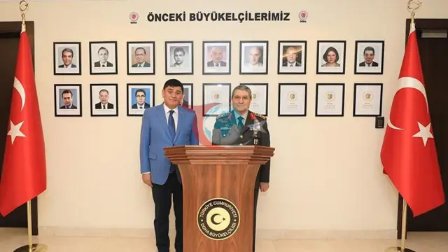 Orgeneral Bayraktaroğlu Katar Ziyaretinde