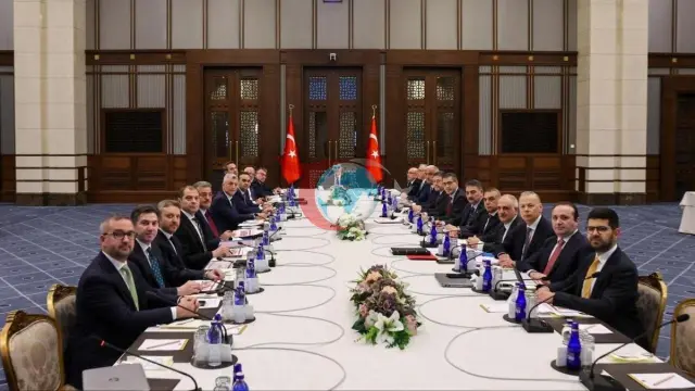 Cumhurbaşkanı Yardımcısı Yılmaz'ın Başkanlığında Ekonomi Koordinasyon Kurulu Toplandı