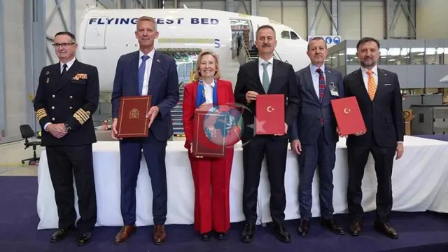Türkiye'nin İlk Jet Eğitim Uçağı HÜRJET, İspanya Yolcusu