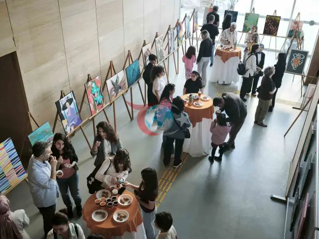 MTK Koleji Öğrencileri Sanat Eserlerini Sergiledi