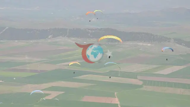 Gaziantep 2026 Yamaç Paraşütü Hedef Yarışması Başladı