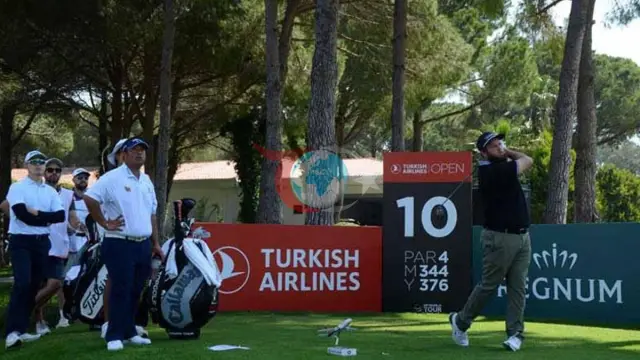 Türk Hava Yolları Açık Golf Turnuvası'nda Ünlü İsimler Sahada