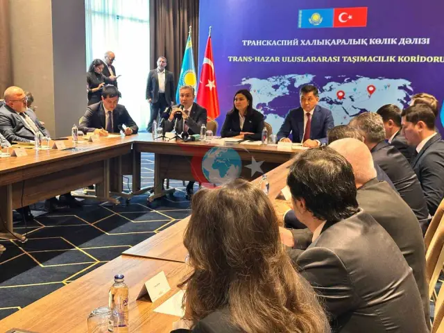 Türkiye ve Kazakistan Arasında Orta Koridor Odaklı Ticari İşbirliği Görüşmeleri Yapıldı