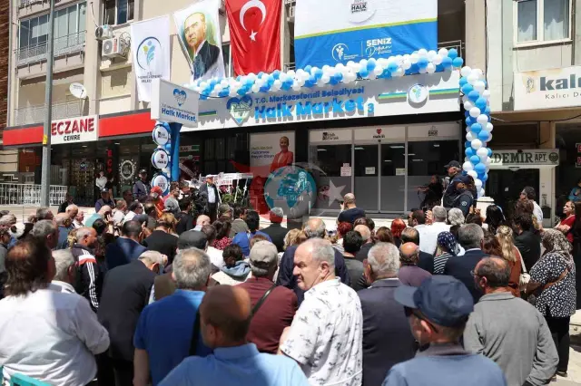 Merkezefendi'de Halk Market'in Üçüncü Şubesi Açıldı