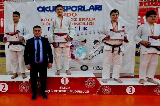 Judo Küçükler Türkiye Şampiyonası Bilecik'te Son Buldu