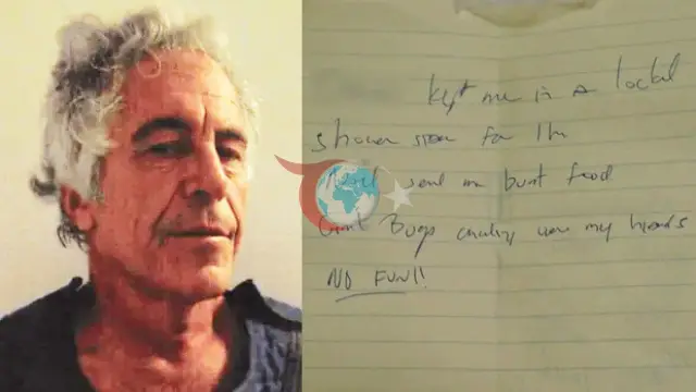 Epstein'in Gizli İntihar Notu Gün Yüzüne Çıktı