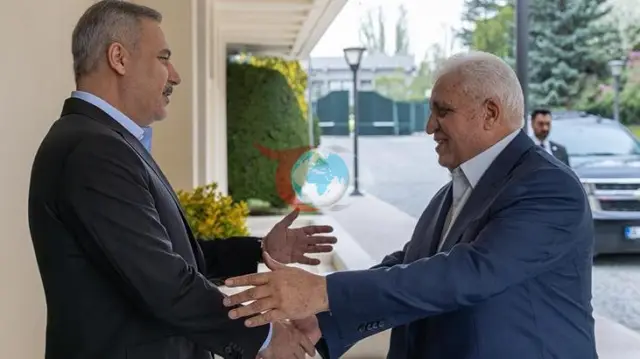 Dışişleri Bakanı Fidan, Haşdi Şabi Lideri ile Ankara'da Bir Araya Geldi