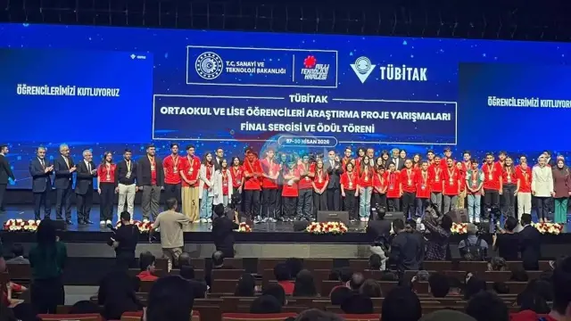 TÜBİTAK Genç Araştırmacıları Ödüllendirdi: Ortaokul ve Lise Proje Yarışmaları