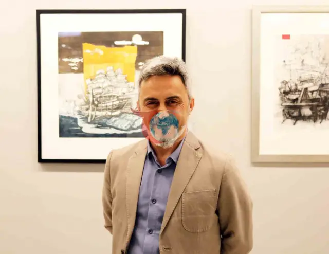 Prof. Dr. Erol Murat Yıldız'ın 'Derin' Sergisi SANKO Sanat Galerisi'nde Açıldı