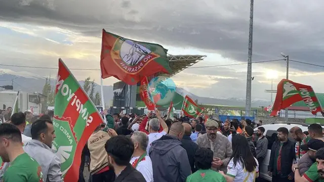Amedspor Taraftarları Iğdır'da Süper Lig Coşkusunu Yaşadı