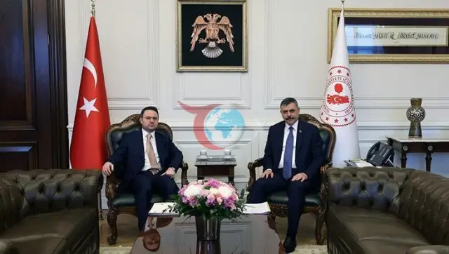 Adalet Bakanı Gürlek, İçişleri Bakanı Çiftçi'yi Ziyaret Etti