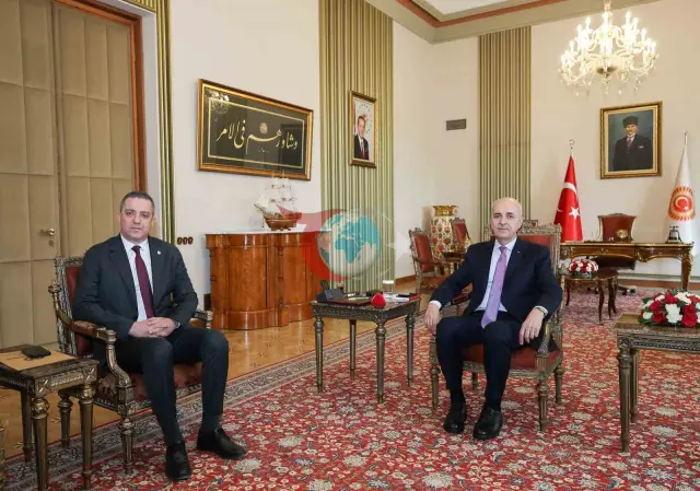 TBMM Başkanı Kurtulmuş, TBB Başkanı Sağkan ve Heyetini Ağırladı