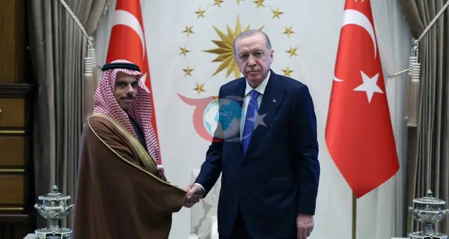 Cumhurbaşkanı Erdoğan, Suudi Arabistan Dışişleri Bakanını Ağırladı