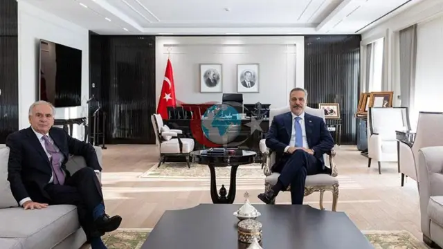 Bakan Fidan, BM Temsilcisi Jean Arnault ile Ankara'da Bir Araya Geldi