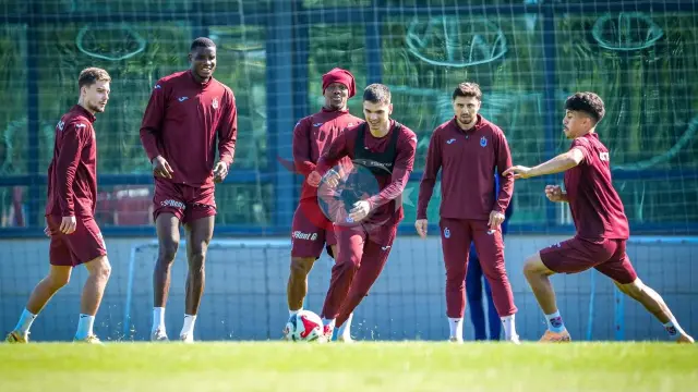Trabzonspor, Beşiktaş Maçı İçin Hazırlıklarını Sürdürüyor