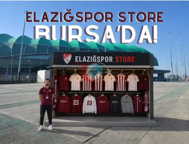 Elazığspor Store, Bursa'da Taraftarlarla Buluşuyor