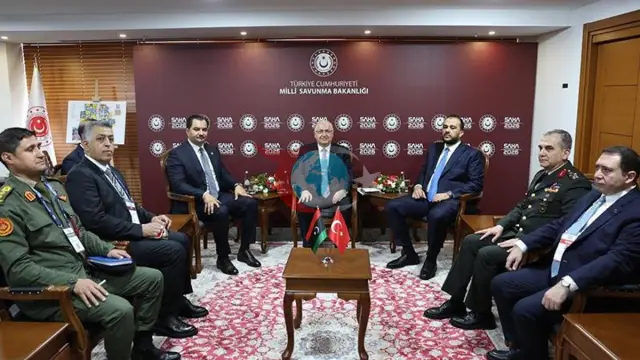 Bakan Güler, Libya'dan Üst Düzey Askeri Yetkililerle Buluştu