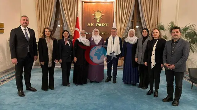 Barış Anneleri TBMM'de AK Parti'yi Ziyaret Etti
