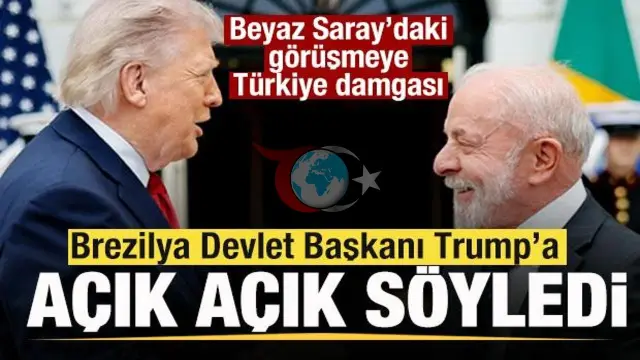 Beyaz Saray'da Türkiye ve İran Konuşuldu: Brezilya'dan Trump'a Önemli Sunum