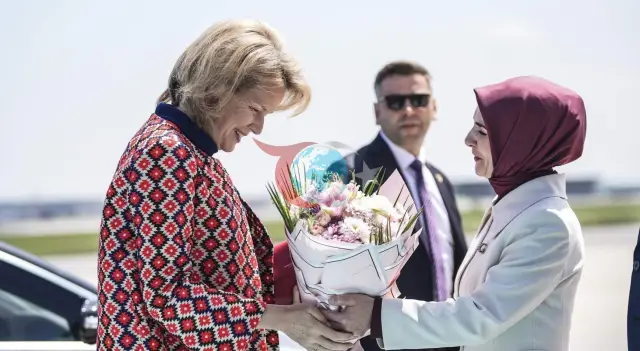 Belgiýanyň şa zenany Matilda Stambulda: Onuň ykdysady missiýa sapary başlandy.