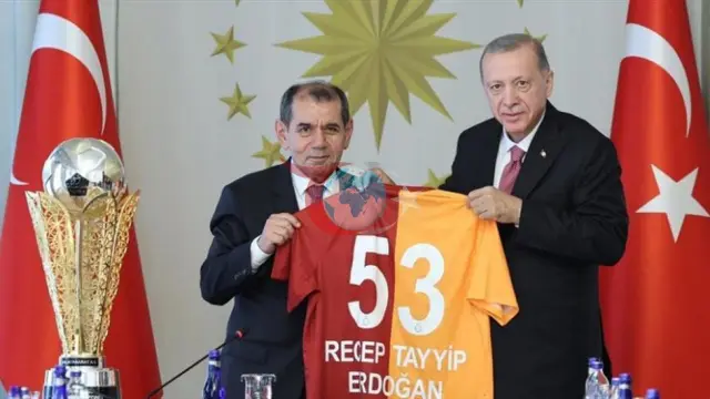 Prezident Ərdoğan Qalatasaray komandasını çempionluq münasibətilə təbrik edib.