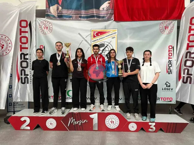 Erzincan'dan Havalı Tüfek Şampiyonasında Büyük Başarı