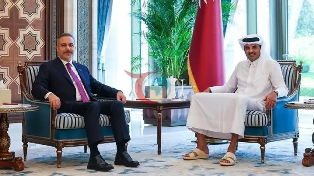 Hakan Fidan, Doha'da Katar Emiri ile Görüştü