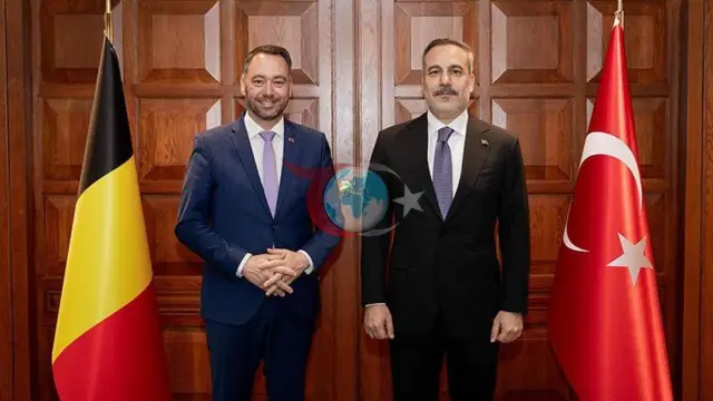 Bakan Fidan ve Belçikalı Yetkili Ankara'da Bir Araya Geldi
