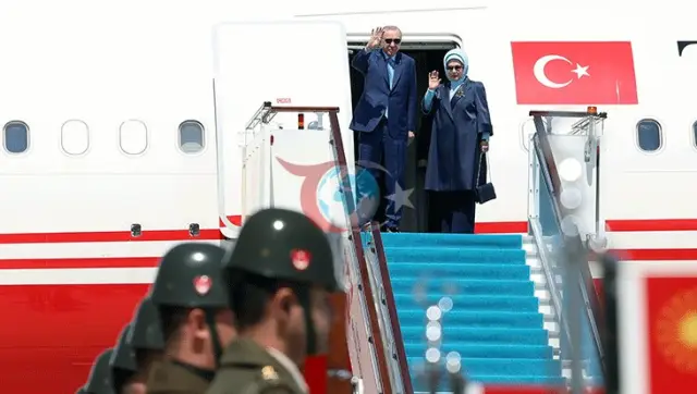 Cumhurbaşkanı Erdoğan'ın Kazakistan Ziyareti Başladı