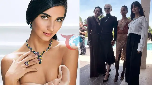 Tuba Büyüküstün Saint-Tropez'de Ünlü İsimlerle Buluştu