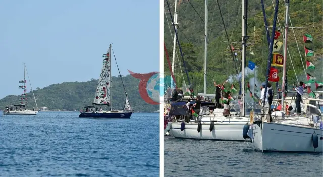 Küresel Sumud Filosu Türkiye'den Gazze'ye Yola Çıktı